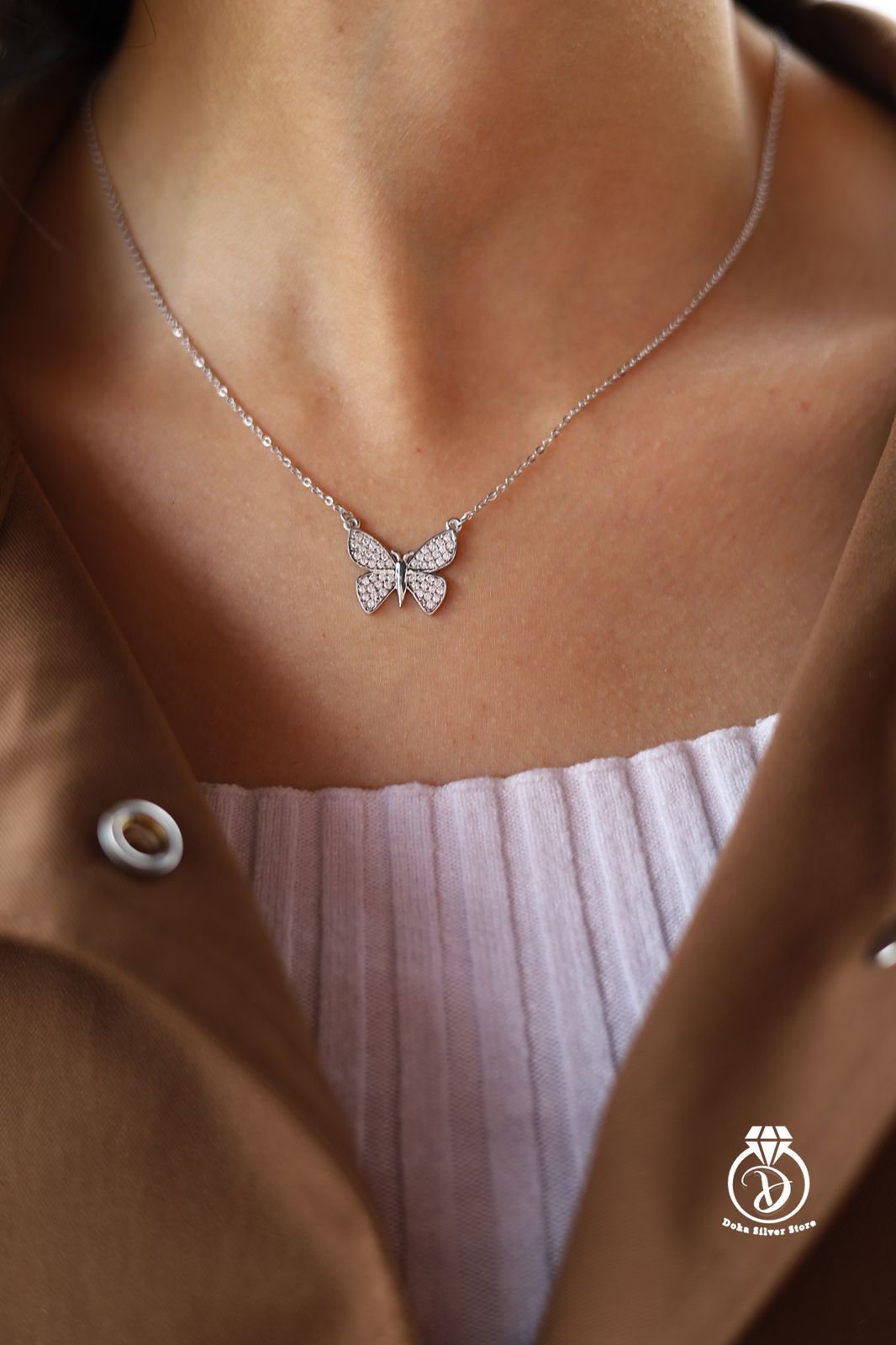 Shine Butterfly Necklace