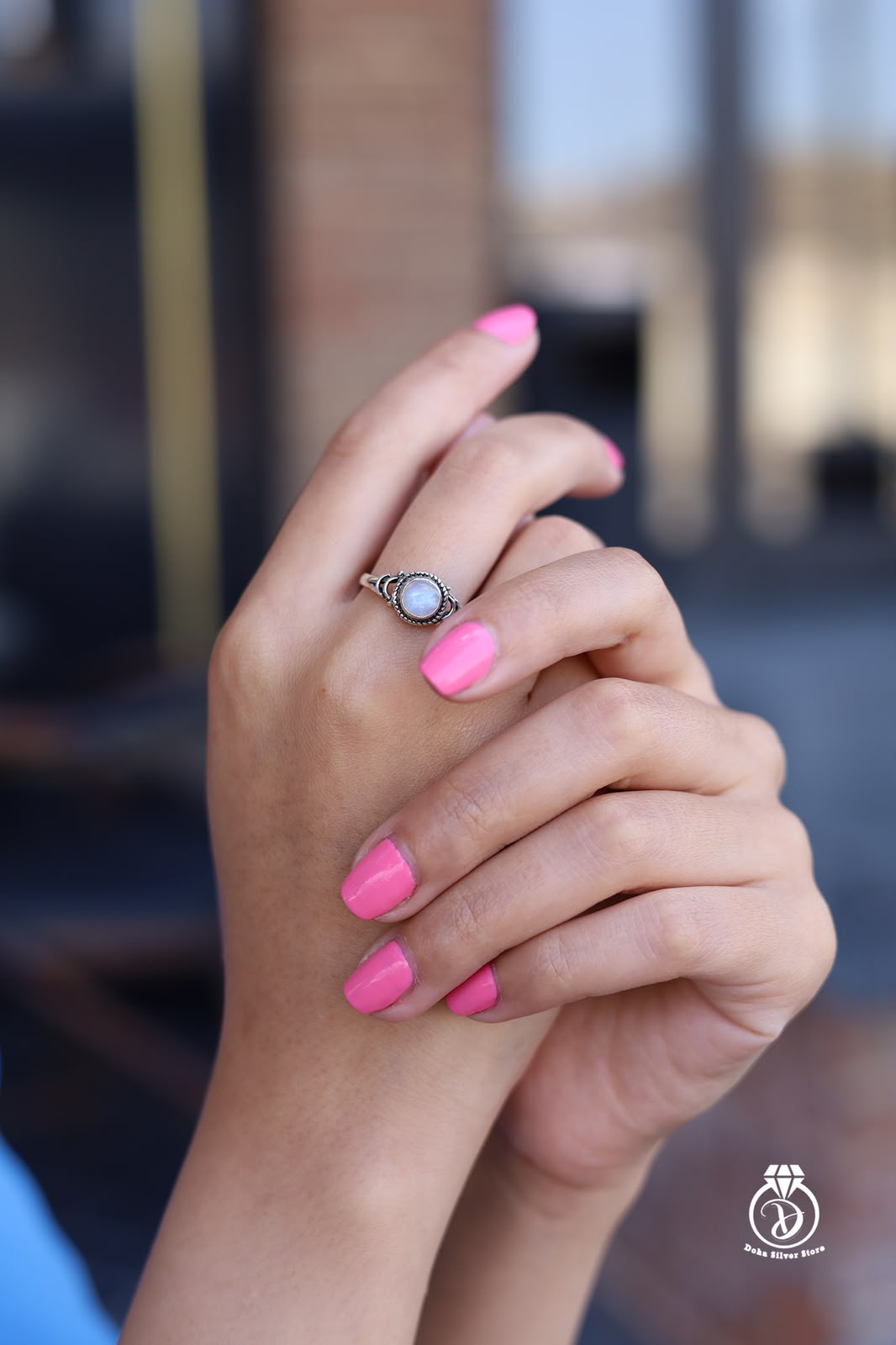 Moon Stone Ring
