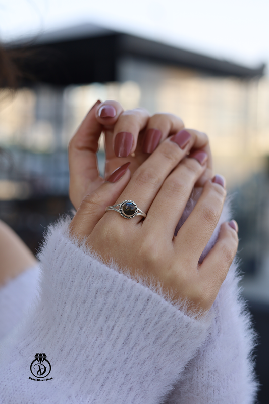 Labradorite Stone Ring