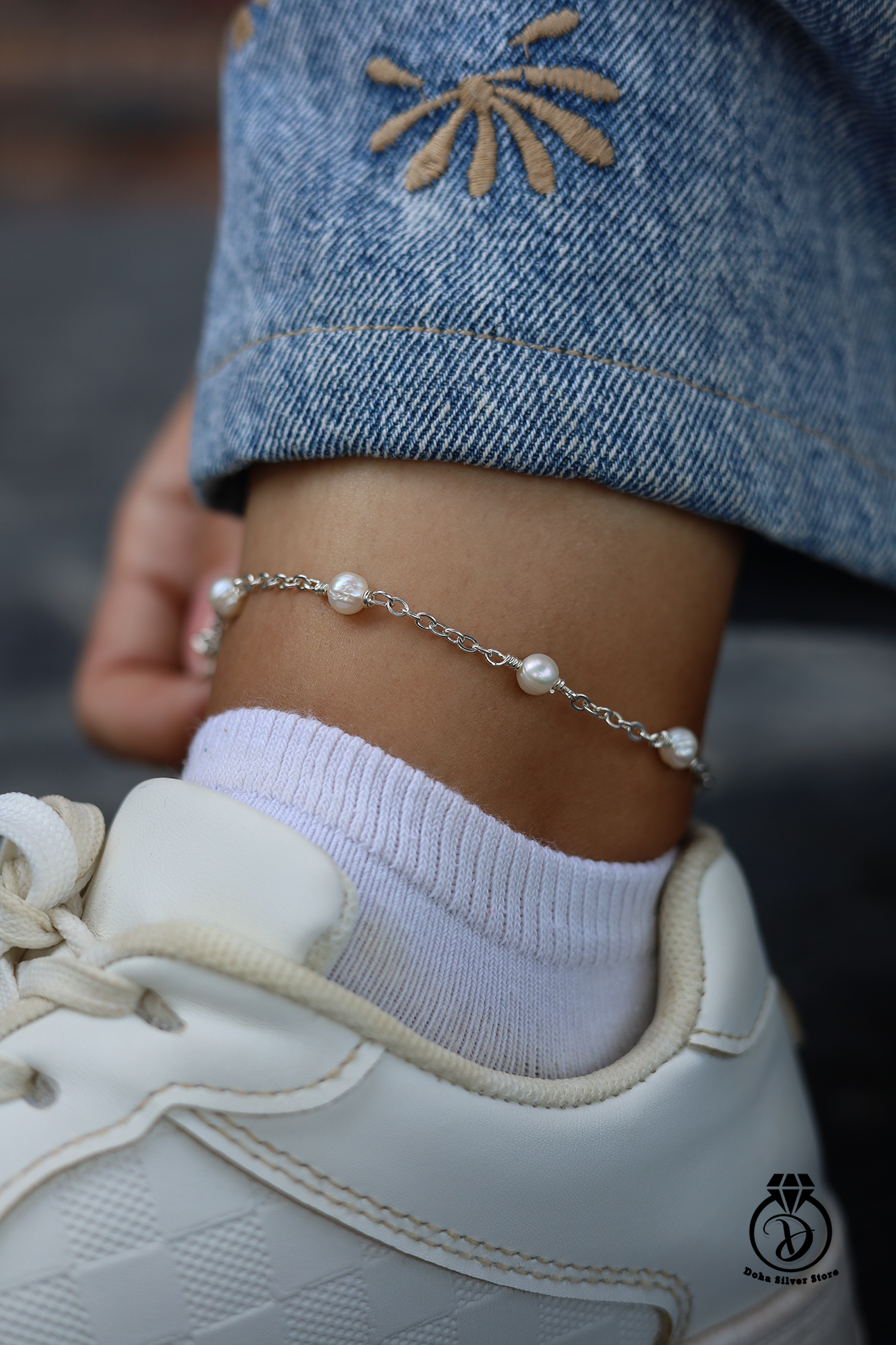Pure Pearl Anklet