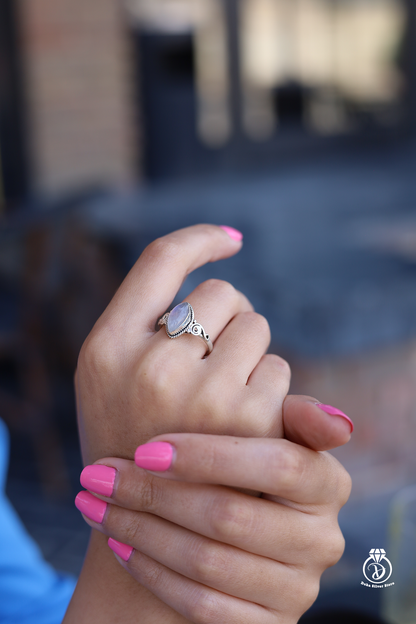 Moon Stone Ring