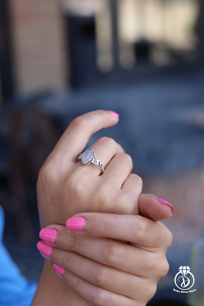 Moon Stone Ring