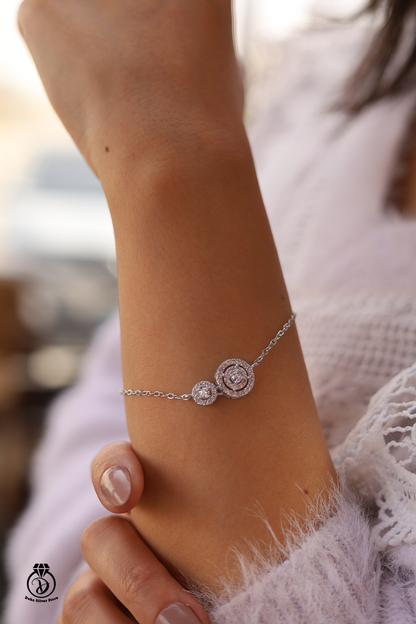 Circle Zircon Bracelet