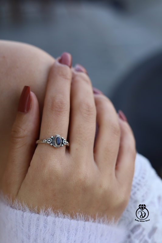 Labradorite Stone Ring