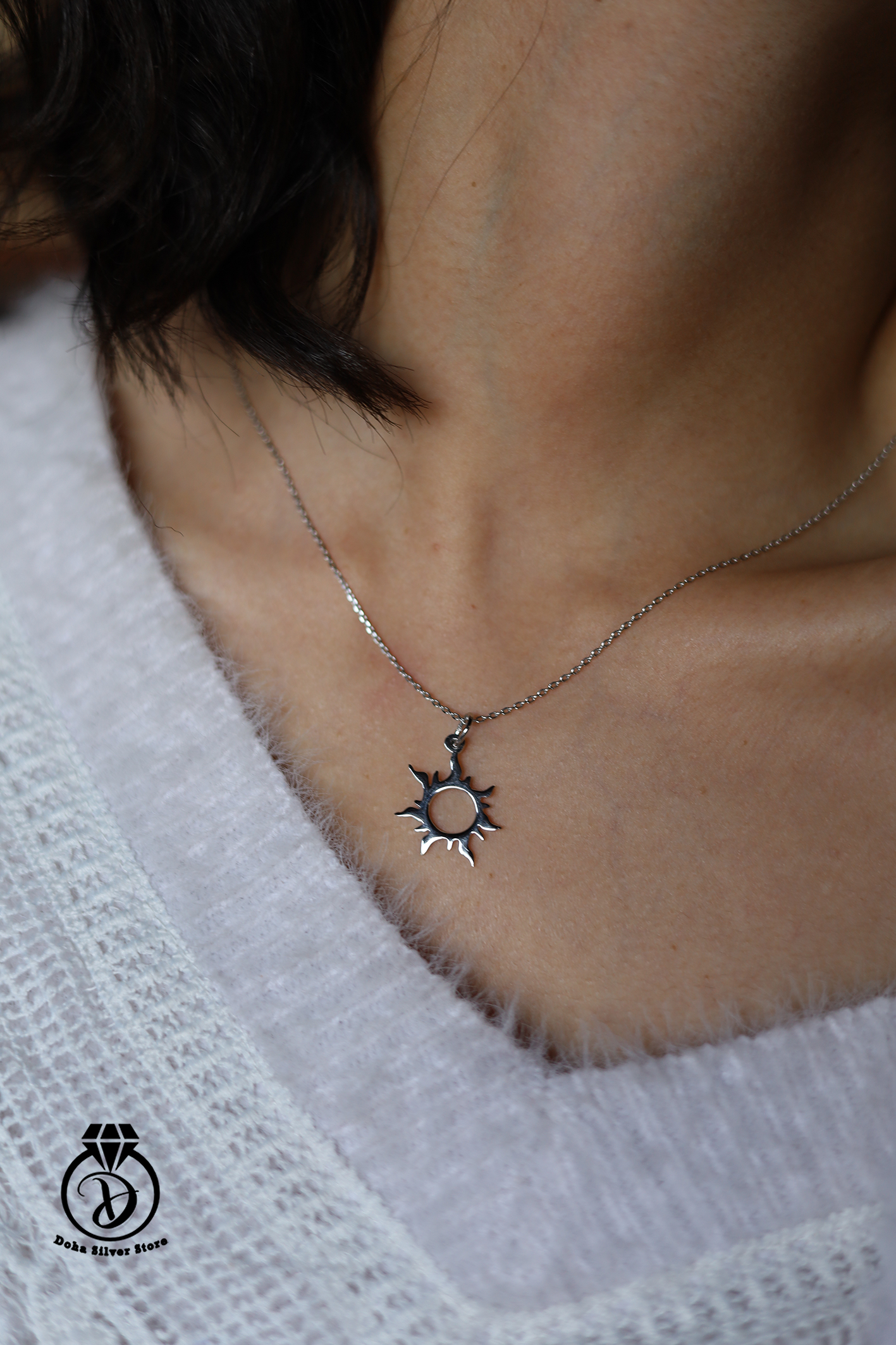 Sun necklace