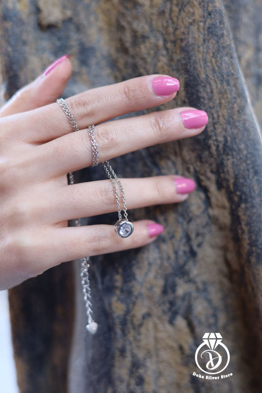 Silver Touch Necklace