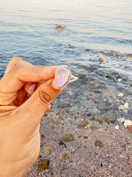 Rose Quartz Ring