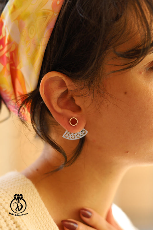 Agate Earring