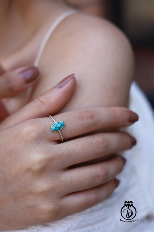 Turquoise stone Ring