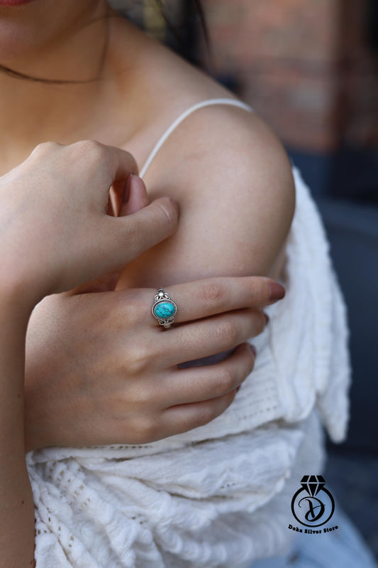 Turquoise stone Ring