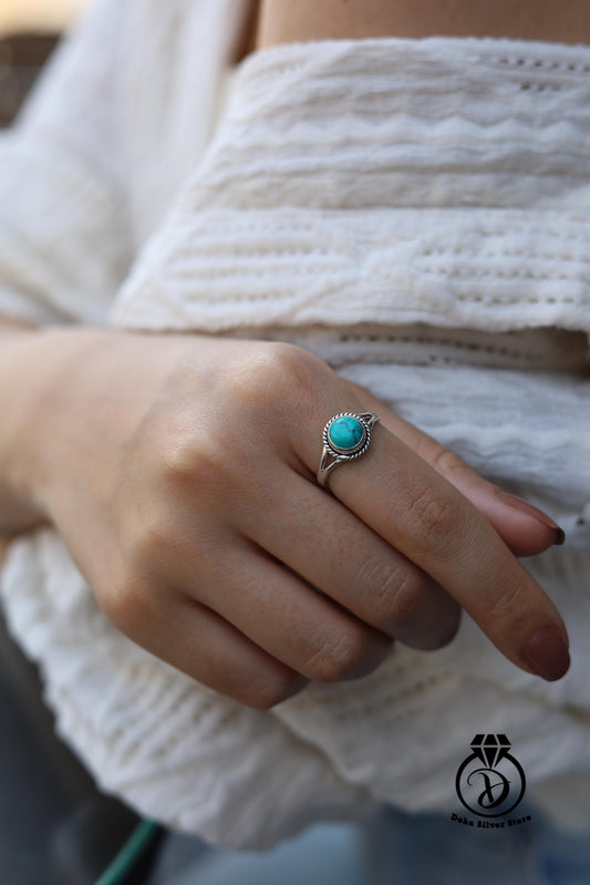 Turquoise stone Ring