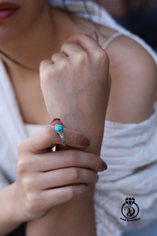 Turquoise stone Ring
