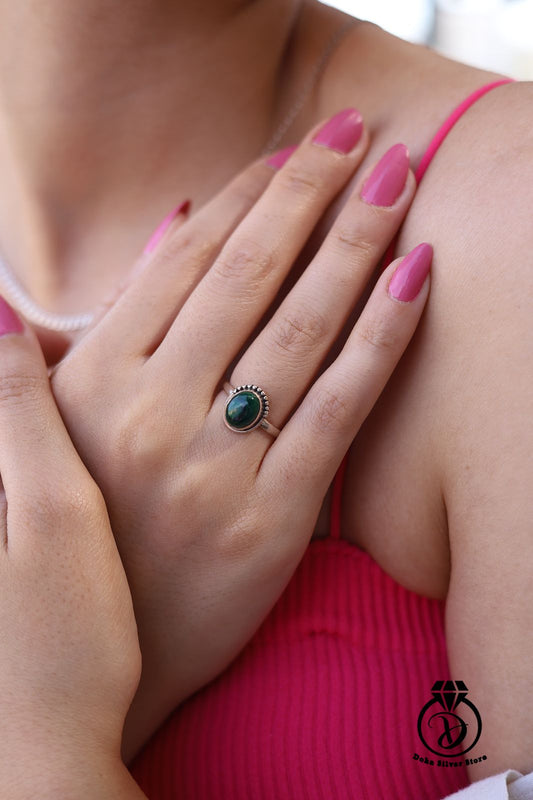 Malachite Stone Ring