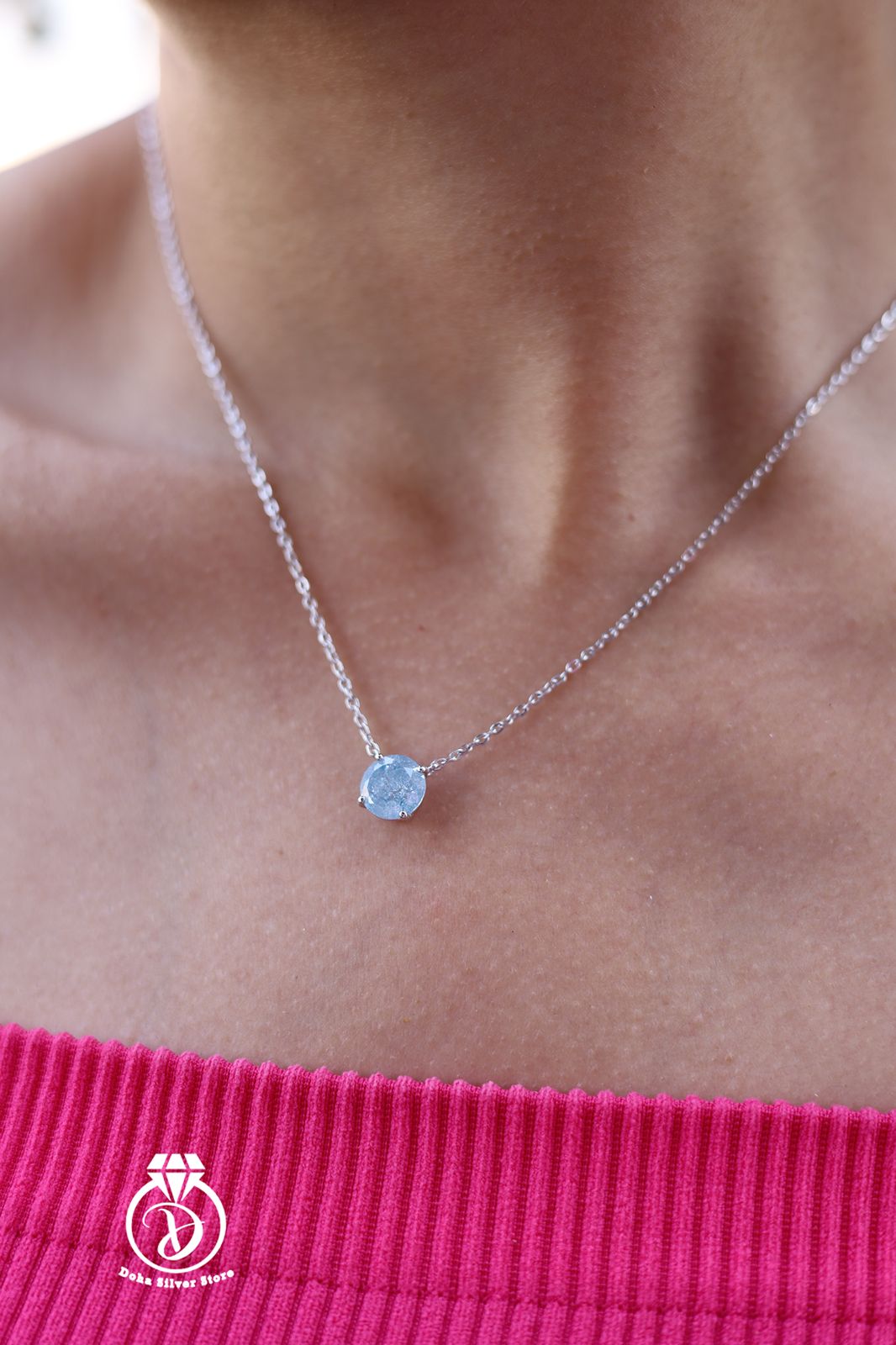 Aquamarine Necklace