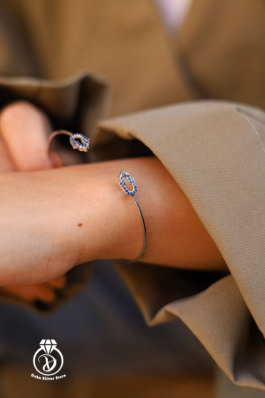 Blue Hamsa Bracelet
