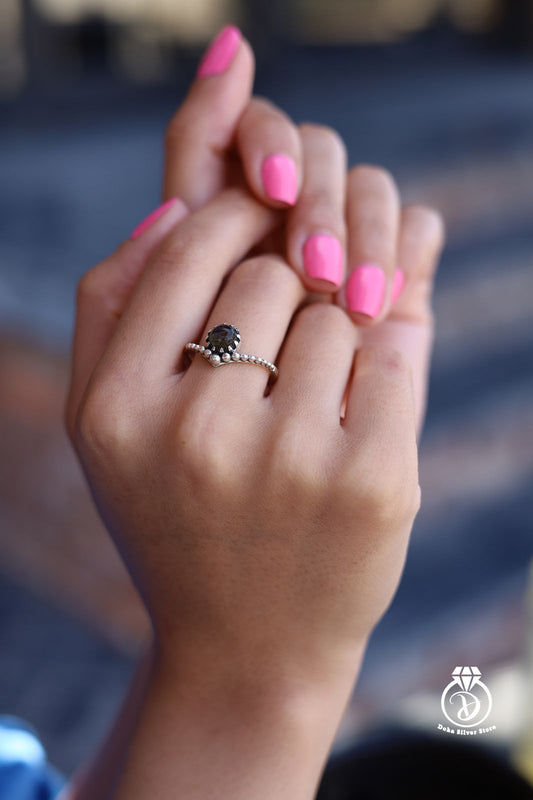 Labradorite Stone Ring