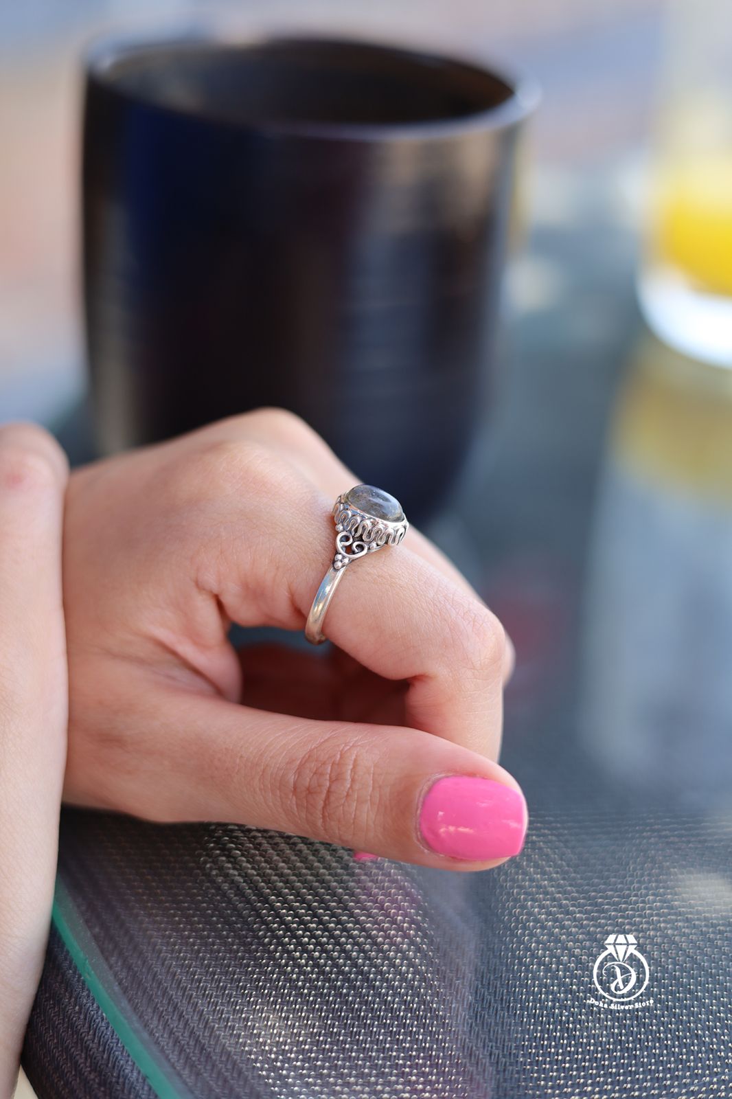 Labradorite Stone Ring