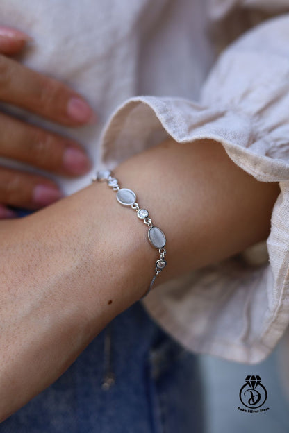White Shell Stone Bracelet
